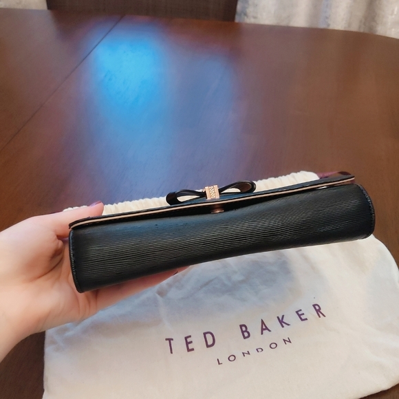 Ted Baker Bow Small Leather Bag - Picture 2 of 6